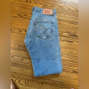 Levi’s 501 jeans - vintage W34 L30, button fly